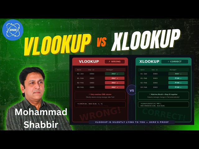 XLOOKUP with 2 Conditions – VLOOKUP Can't Do This