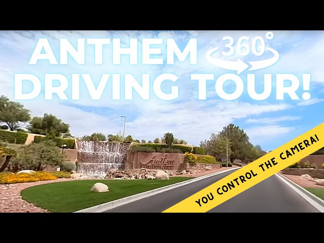360° ANTHEM Driving Tour! | 4k, Las Vegas