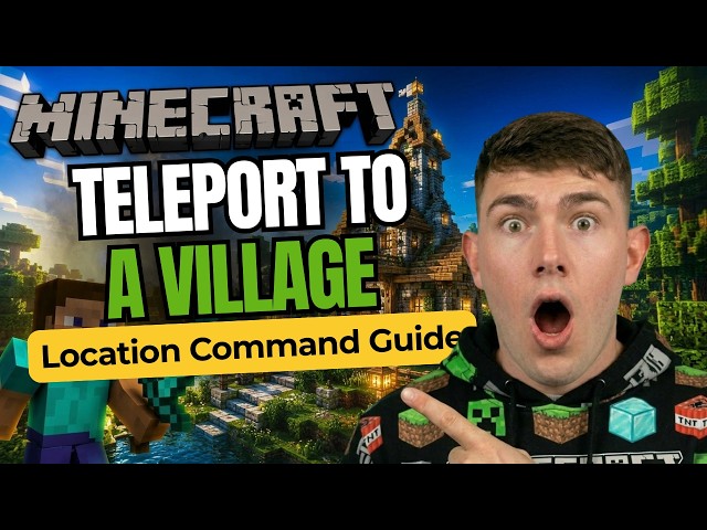 How to Teleport to a Village in Minecraft 26.1.2 (Updated 2026 Guide)