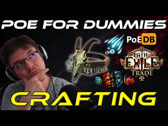 BEGINNER CRAFTING In 5 EASY Steps! PoE For Dummies - Path of Exile Beginner Guide