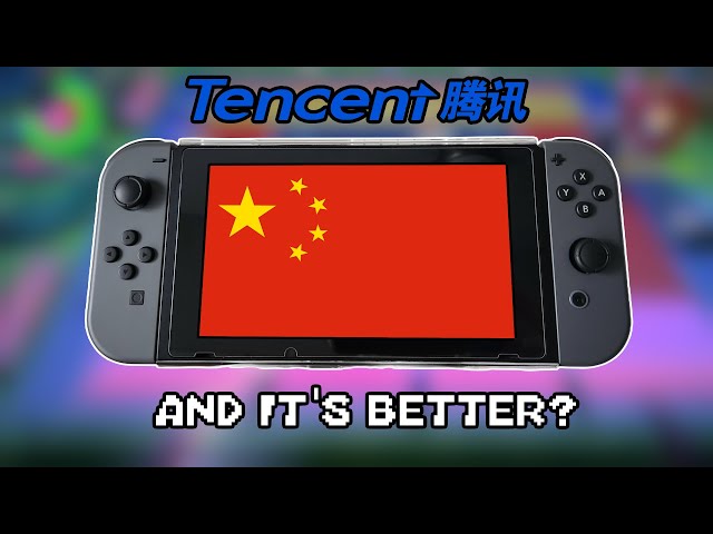 The Nintendo Switch in China is Quite Different (Tencent Nintendo Switch)