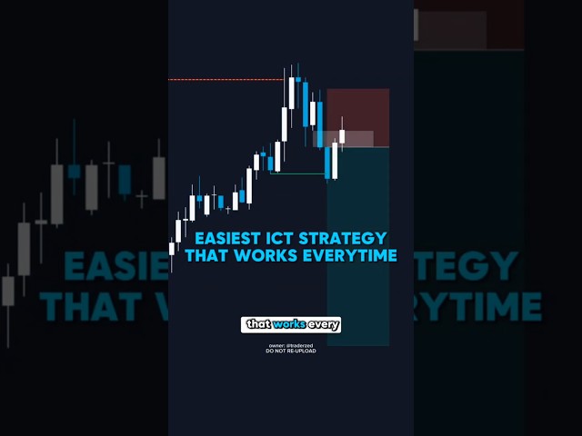 EASIEST ICT STRATEGY THAT WORKS EVERYTIME! 🤫 #trading #ict #smc