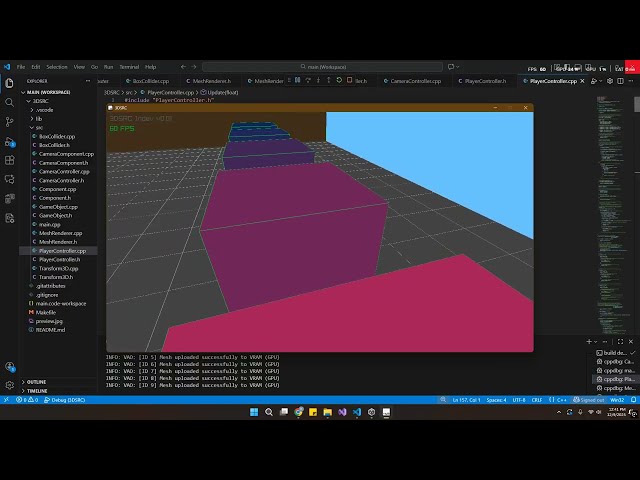 Building my own custom game engine with Raylib and C++