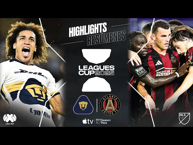 Pumas vs. Atlanta United | Leagues Cup | Full Match Highlights