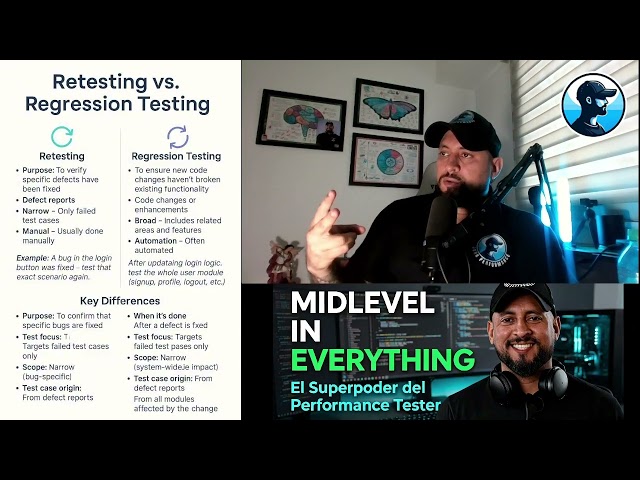 Retesting vs. Regresión: la pregunta que sale en toda entrevista de QA