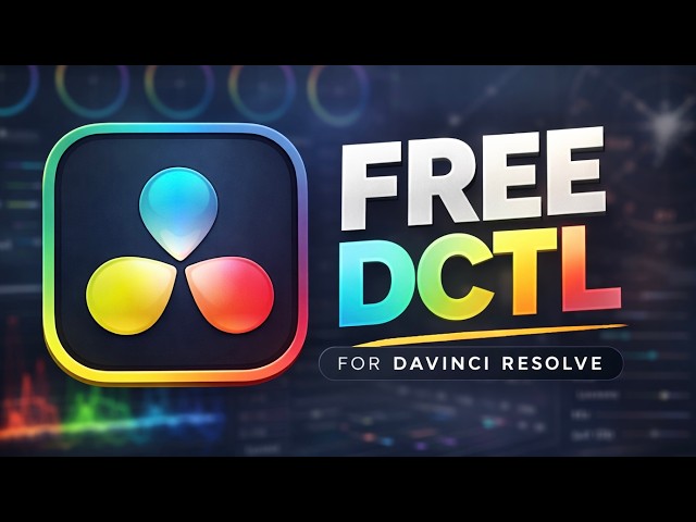 This FREE DCTL is Game Changer | Simple & Cinematic 🎨