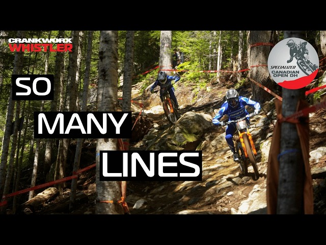 ¿Cómo recorren los mejores del mundo esta icónica pista de DH de Crankworx?
