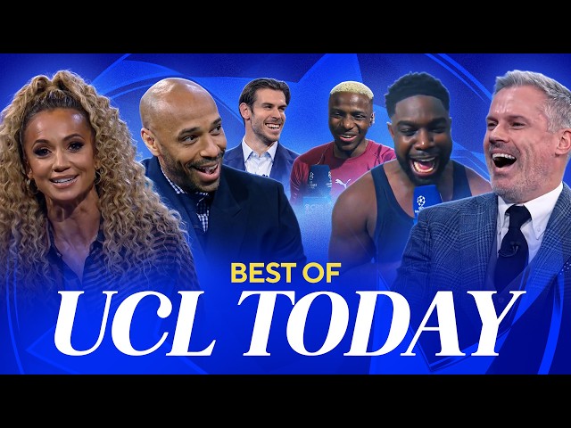 UCL Today BEST Moments From 2025-26 🍿 | Kate Scott, Thierry Henry, Micah Richards & Jamie Carragher