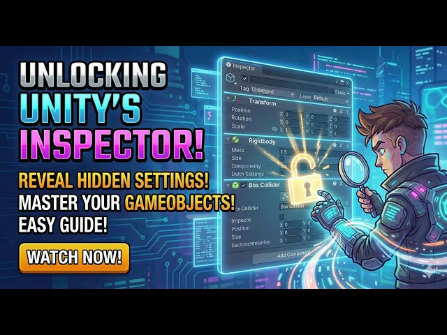 Mastering the Inspector: Unity’s Most Powerful Tool