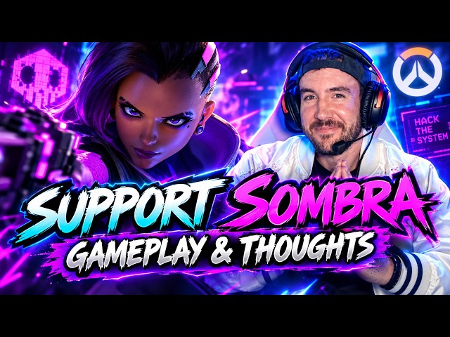 Support Sombra Rework GAMEPLAY & THOUGHTS  | Live From Blizzcon 2026