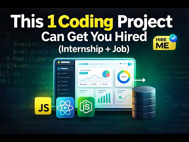 Build This ONE Project If You Want an Internship or Job!