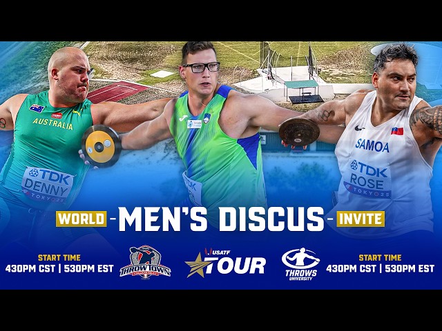 Elite Men Discus | Throw Town World Invitational 2026