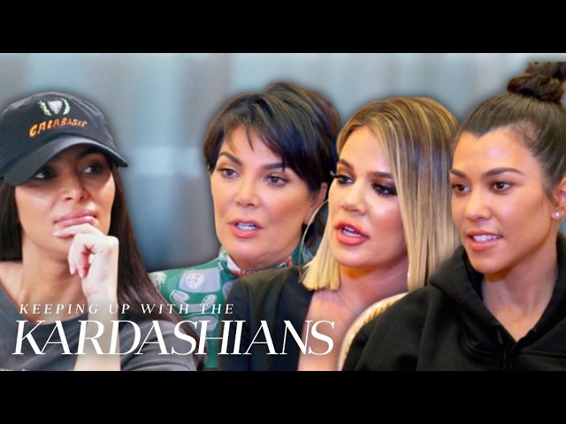 Kim Kardashian Puts Kourtney, Khloé, Kendall & Kris Jenner Through Media Training Class | KUWTK | E!
