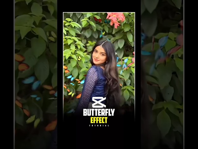 How I Create Butterfly Effect Tutorial in Capcut 🤯🔥 #capcut #edit #tutorial #edit