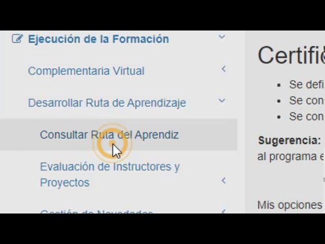 Tutorial aprendiz SENA. Revisar juicios evaluativos en Sena SofiaPlus