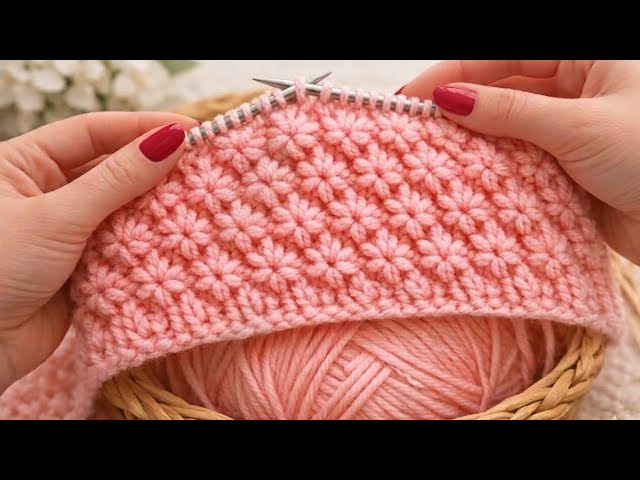  ♡✿Learn this eays beautiful knitting pattern quickly in minutes 
