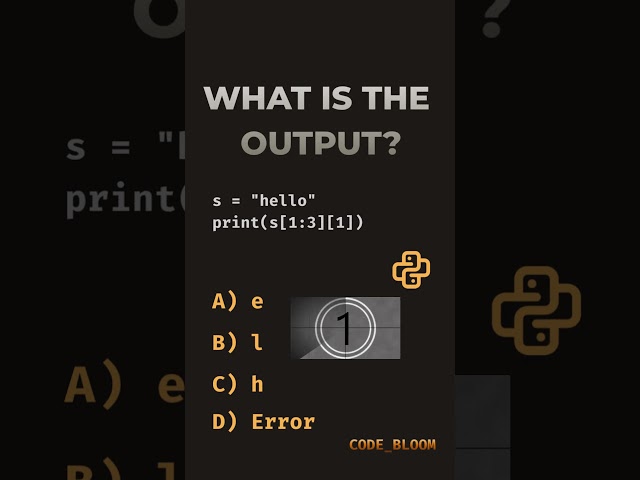 Python Slicing Trap ⚠️ What Does This REALLY Print? #learnpython #coding #python #programming