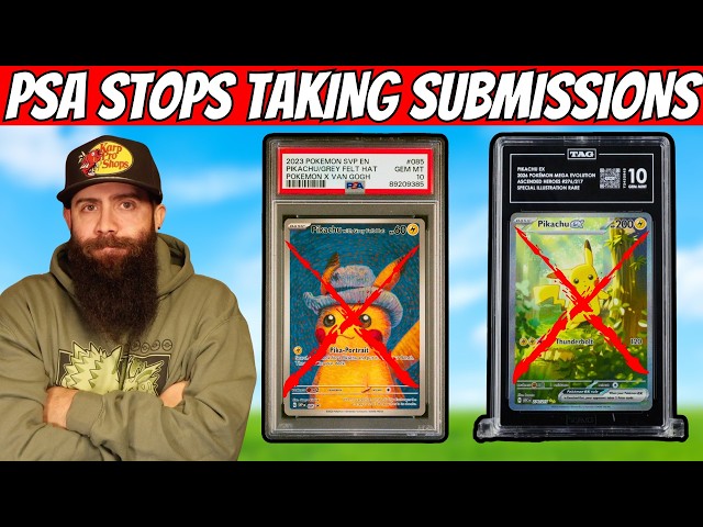 Grading Pokemon Cards Just Became WAY HARDER! Market Update