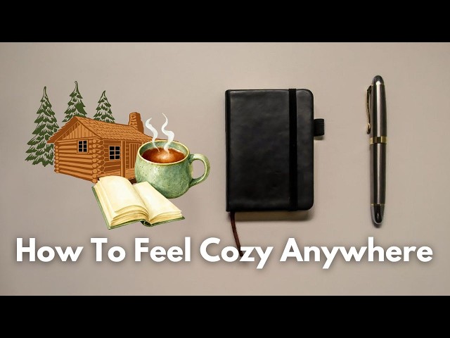 How To Make Any Unfamiliar Place Feel Cozy & Comfortable | Pocket Journaling on the Go