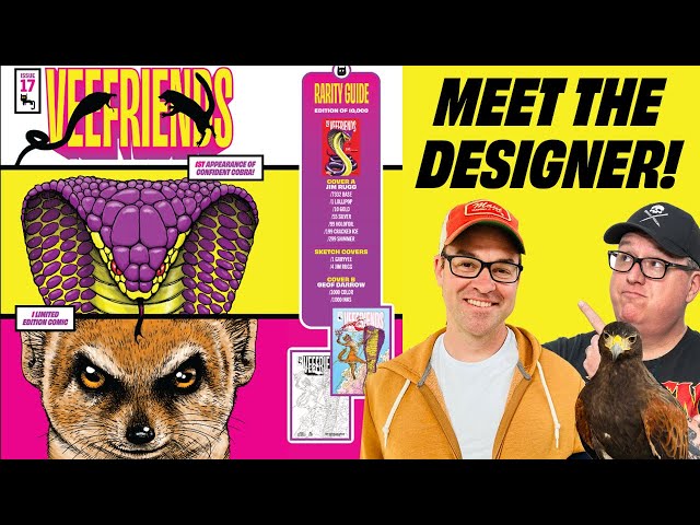 The Unsung Hero of Making Comics Look COOL! MEET THE DESIGNER!