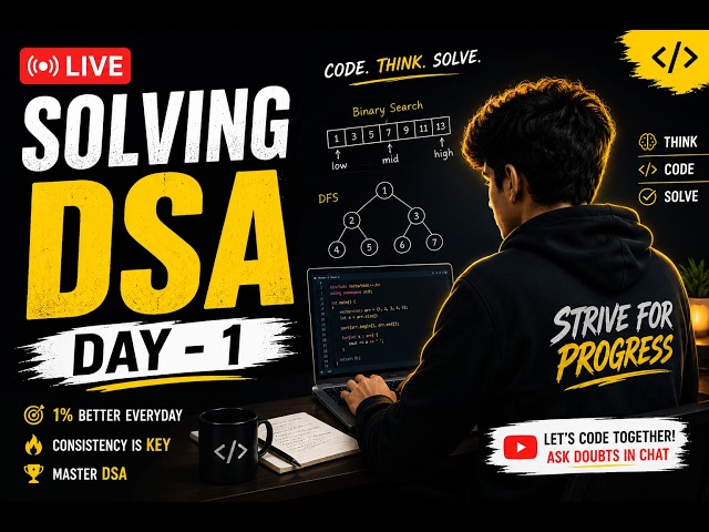 DAY-1 DSA Revise Series for internship| Revising C++ and Arrays |