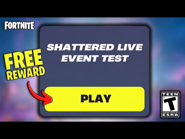 How to Join Today's Fortnite Live Event Test?