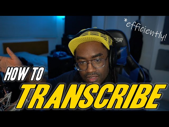 How To Get The MOST Out Of Transcribing! [Twitch Q&A]
