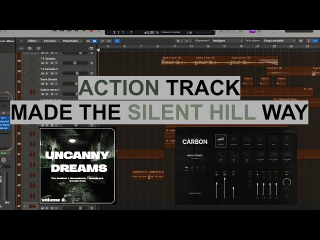 Create a action track in the style of Silent Hill