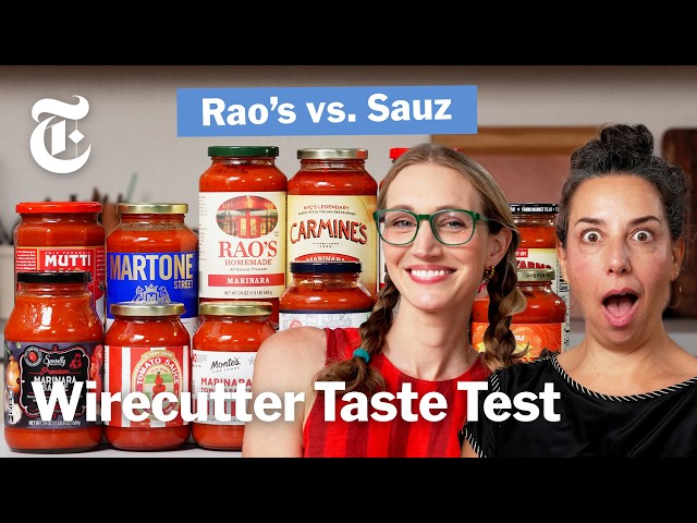 What's The Best Jarred Marinara Sauce? Chef Carla Lalli Helps Us Find Out | Wirecutter | Taste Test