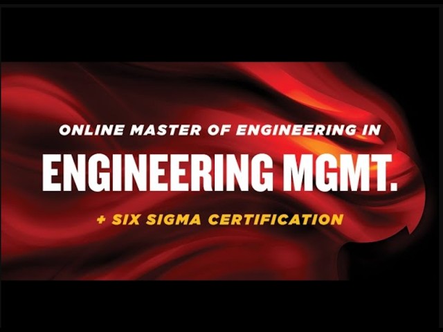 Online Master of Engineering in Engineering Management Virtual Info Session - 7.28.2026