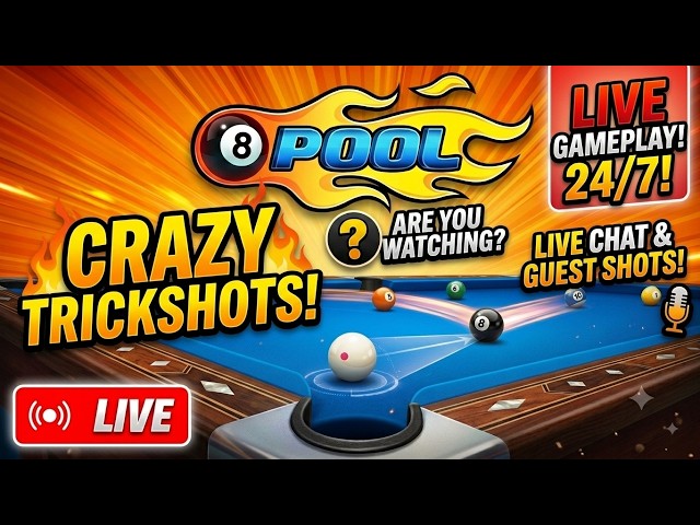 Live 8 Ball pool Game Play 🎱#LiveStream #8BallPool #LiveGaming #8BP  #Games #ShortsLive #Gameplay