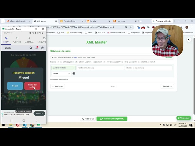 32. Ruleta de la suerte - Código de Android Studio My Radio Multipropósito
