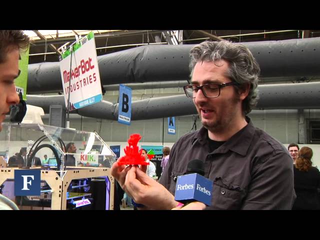 MakerBot's 3-D Printer For Your Living Room