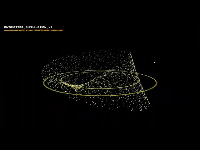 Interactive 3D Antimatter Collision in Three.js & JavaScript | Mobius Strip Tutorial