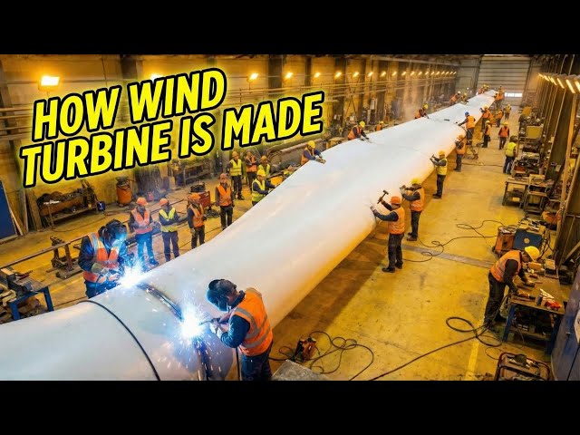 How Wind Turbines are Made: The Complete Manufacturing Process