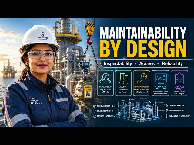 Maintainability by Design | Engineering Plants for Inspection, Maintenance & Lifecycle Reliability