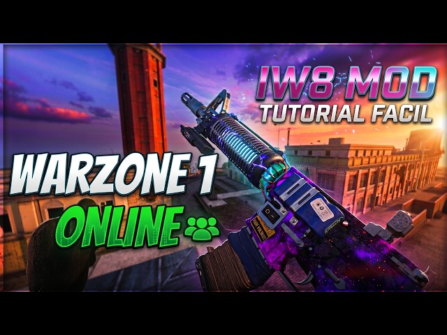 COMO JUGAR WARZONE 1 ONLINE CON TUS AMIGOS IW8 MOD TUTORIAL 2026