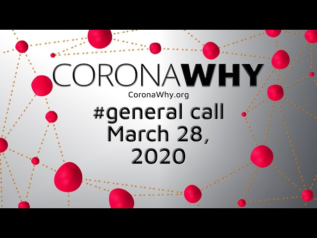 CoronaWhy #general Call: Mar 28, 2020