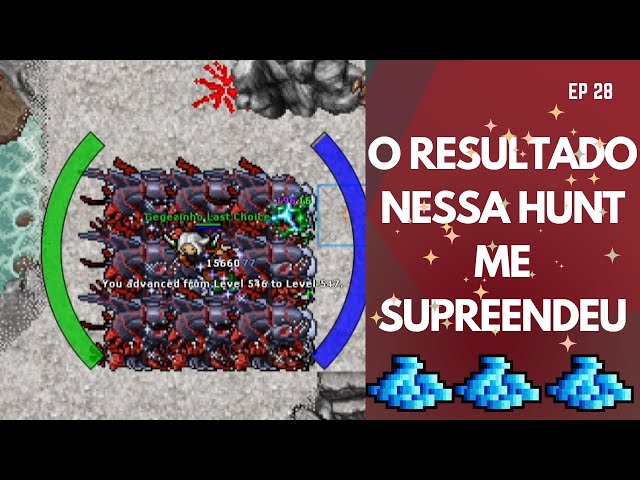 TIBIA | EK PROJECT FROM ZERO: THIS HUNT WILL MAKE US RICH #028 FROM 530 TO 548