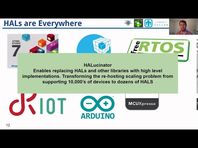 USENIX Security '20 - HALucinator: Firmware Re-hosting Through Abstraction Layer Emulation