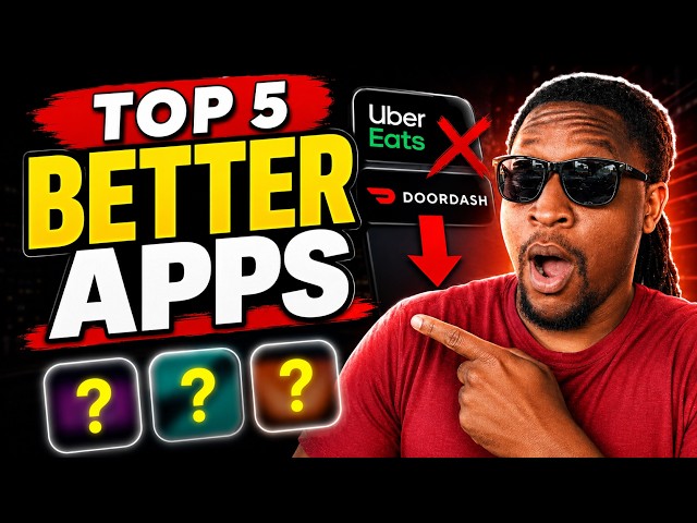 5 Gig Apps Better Than Uber Eats & DoorDash in 2026!