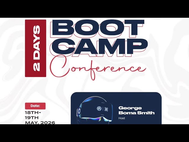Boot Camp conference Day 1