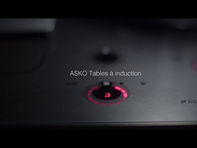Table à induction EasyDial™ graphite - ASKO Electroménager