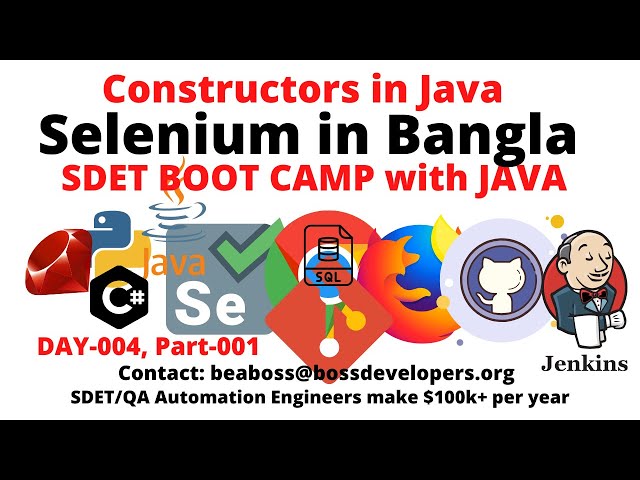 CONSTRUCTORS IN JAVA| JAVA CONSTRUCTORS| JAVA FUNDAMENTALS