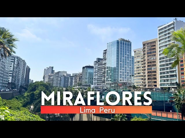Miraflores, Lima, Perú 2025: El distrito más HERMOSO y moderno  🇵🇪 Parques, acantilados y Mar