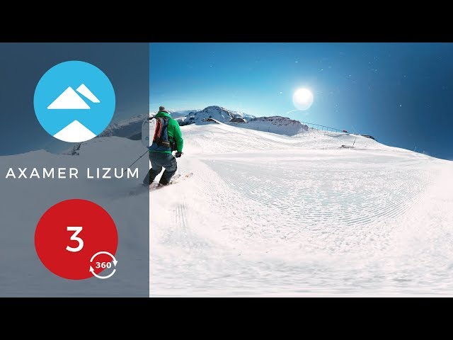 Axamer Lizum - Innsbruck, Austria | Red 3 - 360 AR | Piste View