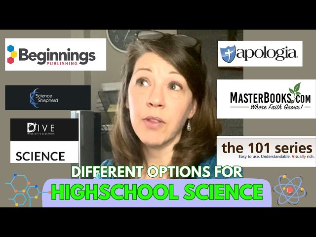 HOMESCHOOL HIGHSCHOOL SCIENCE Options for Physical, biology, chemistry,  & more #howtohomeschool