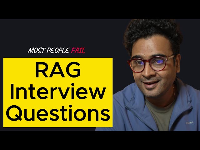 Most People FAIL RAG Interview Questions (Say This Instead) 2026