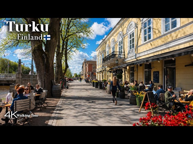 Explore Finland’s Oldest City in 4K - Turku, Finland Walking Tour 🇫🇮