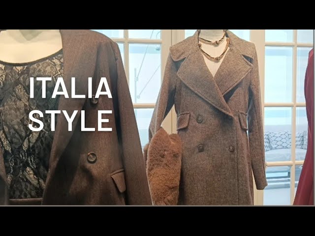 ITALIA STYLE 🇮🇹.FASHION 🍁🍂🍁Showcases of Italy.
